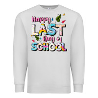 Dove Grey happy last day of school Premium Sweatshirt - JahusDesignShop