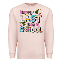 Pale Pink happy last day of school Premium Sweatshirt - JahusDesignShop