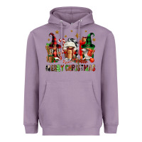 Lavender merry christmas buffalo gnomies Heavyweight Hoodie - FaDigitalArtStudio