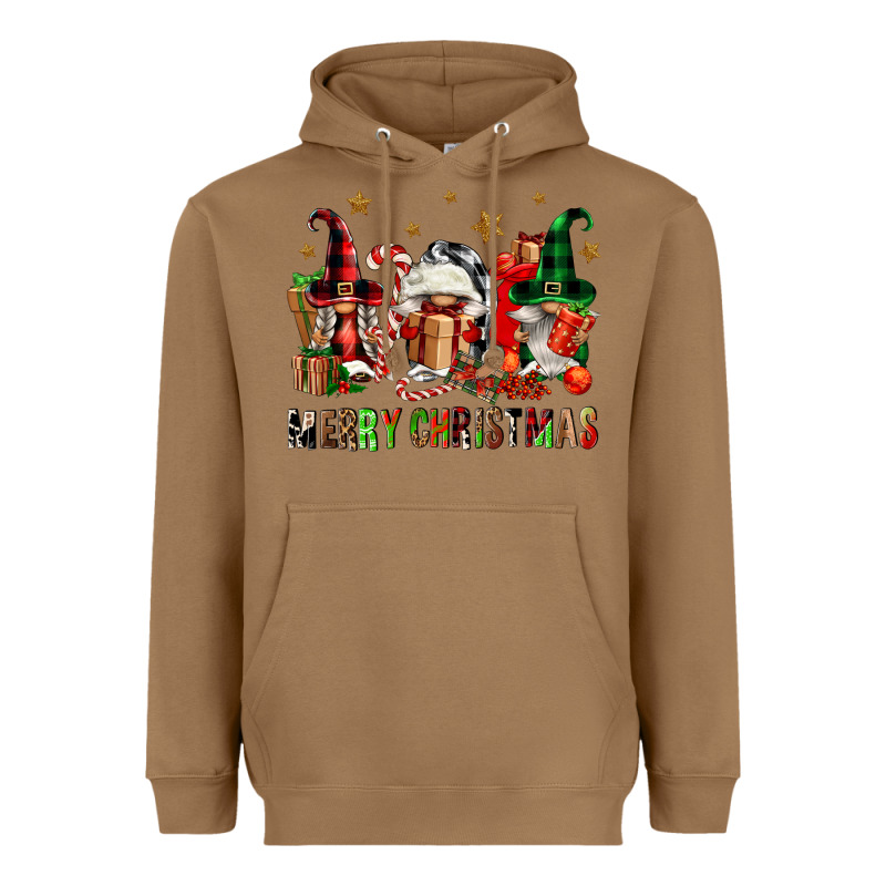 Merry Christmas Buffalo Gnomies Heavyweight Hoodie by FaDigitalArtStudio | Teevron