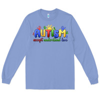 Colony Blue autism accept understand love Long Sleeve Tee - MaliasSmallBusiness