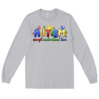 Moon Dust autism accept understand love Long Sleeve Tee - MaliasSmallBusiness