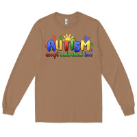 Toasted Coconut autism accept understand love Long Sleeve Tee - MaliasSmallBusiness