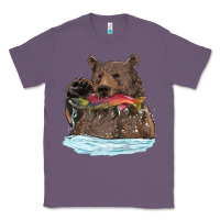 Lavender mama bear haunting fish Classic Tee - RanaPortraitStore