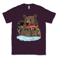 Plum mama bear haunting fish Classic Tee - RanaPortraitStore