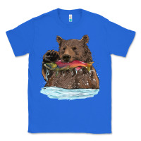 True Royal mama bear haunting fish Classic Tee - RanaPortraitStore