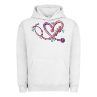 Pigment Lunar Rock nurse heart Urban Hoodie - MaliasSmallBusiness