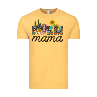 Vintage Mustard farm mama with baby pigs Vintage Tee - Artiststas