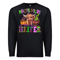 Black hocus pocus heifer Premium Sweatshirt - AdoDesignShop