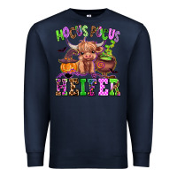 Navy hocus pocus heifer Premium Sweatshirt - AdoDesignShop