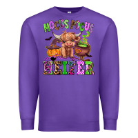 Purple hocus pocus heifer Premium Sweatshirt - AdoDesignShop