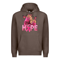 Coffee hope cancer nails Premium Hoodie - NancyCooperArtShop