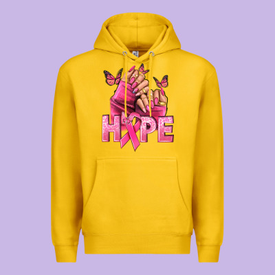 Hope Cancer Nails Premium Hoodie Designed By Nancycooperartshop
