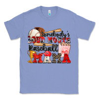 Colony Blue somebody's loud mouth baseball mama Classic Tee - Zillion Design Studio