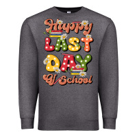 Charcoal Heather happy last day of school Premium Sweatshirt - JahusDesignShop
