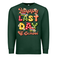 Sports Green happy last day of school Premium Sweatshirt - JahusDesignShop