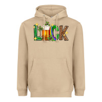 St. Patrick's Day Luck Beer Heavyweight Hoodie | Teevron