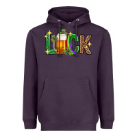 Plum St. Patrick's Day luck beer Heavyweight Hoodie - Neo Western