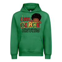 Emerald i am black history black boy Urban Hoodie - MaliasSmallBusiness