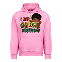 Fuchsia Pink i am black history black boy Urban Hoodie - MaliasSmallBusiness