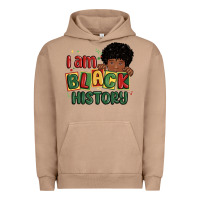 Pigment Burro i am black history black boy Urban Hoodie - MaliasSmallBusiness