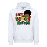 White i am black history black boy Urban Hoodie - MaliasSmallBusiness