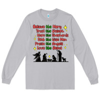 Moon Dust jesus and family belive like mary Long Sleeve Tee - MaliasSmallBusiness