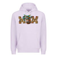 Lilac Western Mom Red Angus Cow Premium Hoodie - LillyAllenDesigns