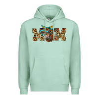 Seafoam Western Mom Red Angus Cow Premium Hoodie - LillyAllenDesigns
