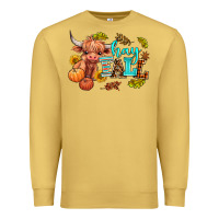 Antique Gold hay fall heifer Premium Sweatshirt - AdoDesignShop