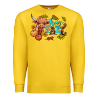 Lemon hay fall heifer Premium Sweatshirt - AdoDesignShop
