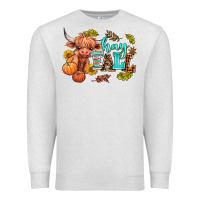 Oatmeal Heather hay fall heifer Premium Sweatshirt - AdoDesignShop