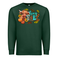 Sports Green hay fall heifer Premium Sweatshirt - AdoDesignShop