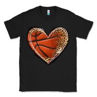 Black basketball heart Classic Tee - texasbilliewilder