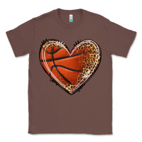 Chestnut basketball heart Classic Tee - texasbilliewilder