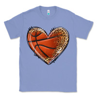 Colony Blue basketball heart Classic Tee - texasbilliewilder