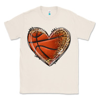 Natural basketball heart Classic Tee - texasbilliewilder