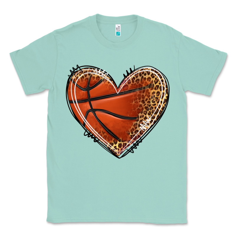 Basketball Heart Classic Tee by texasbilliewilder | Teevron