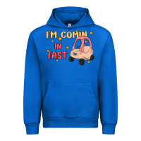 Cobalt i'm comin in fast Urban Hoodie - MaliasSmallBusiness