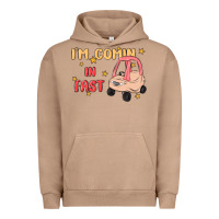 Pigment Burro i'm comin in fast Urban Hoodie - MaliasSmallBusiness