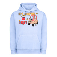 Pigment Grape Ice i'm comin in fast Urban Hoodie - MaliasSmallBusiness