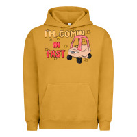 Pigment Peanut Butter i'm comin in fast Urban Hoodie - MaliasSmallBusiness