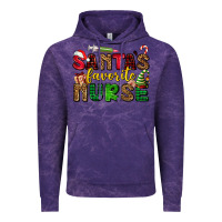 Cloud Purple santas favorite nurse Vintage Hoodie - AdoDesignShop