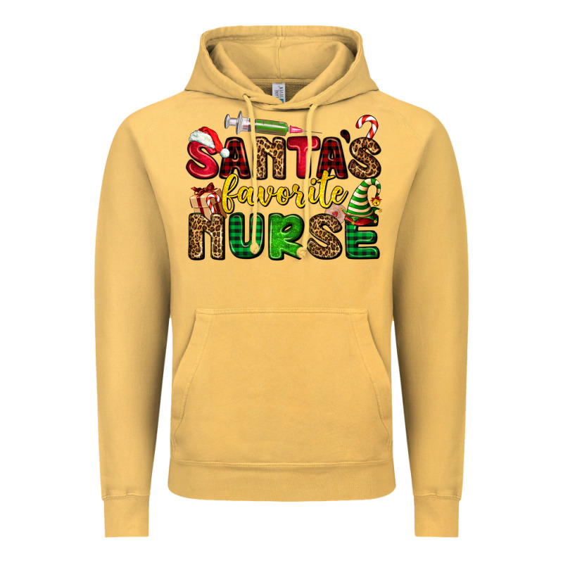 Santas Favorite Nurse Vintage Hoodie by AdoDesignShop | Teevron