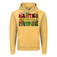 Vintage Mustard santas favorite nurse Vintage Hoodie - AdoDesignShop