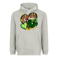 Moon Dust St. Patrick's Day hearts Heavyweight Hoodie - Neo Western
