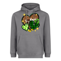 Storm St. Patrick's Day hearts Heavyweight Hoodie - Neo Western