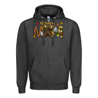 Charcoal Heather army mom Zipper Hoodie - texasbilliewilder