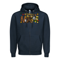 Navy army mom Zipper Hoodie - texasbilliewilder