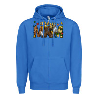 True Royal army mom Zipper Hoodie - texasbilliewilder